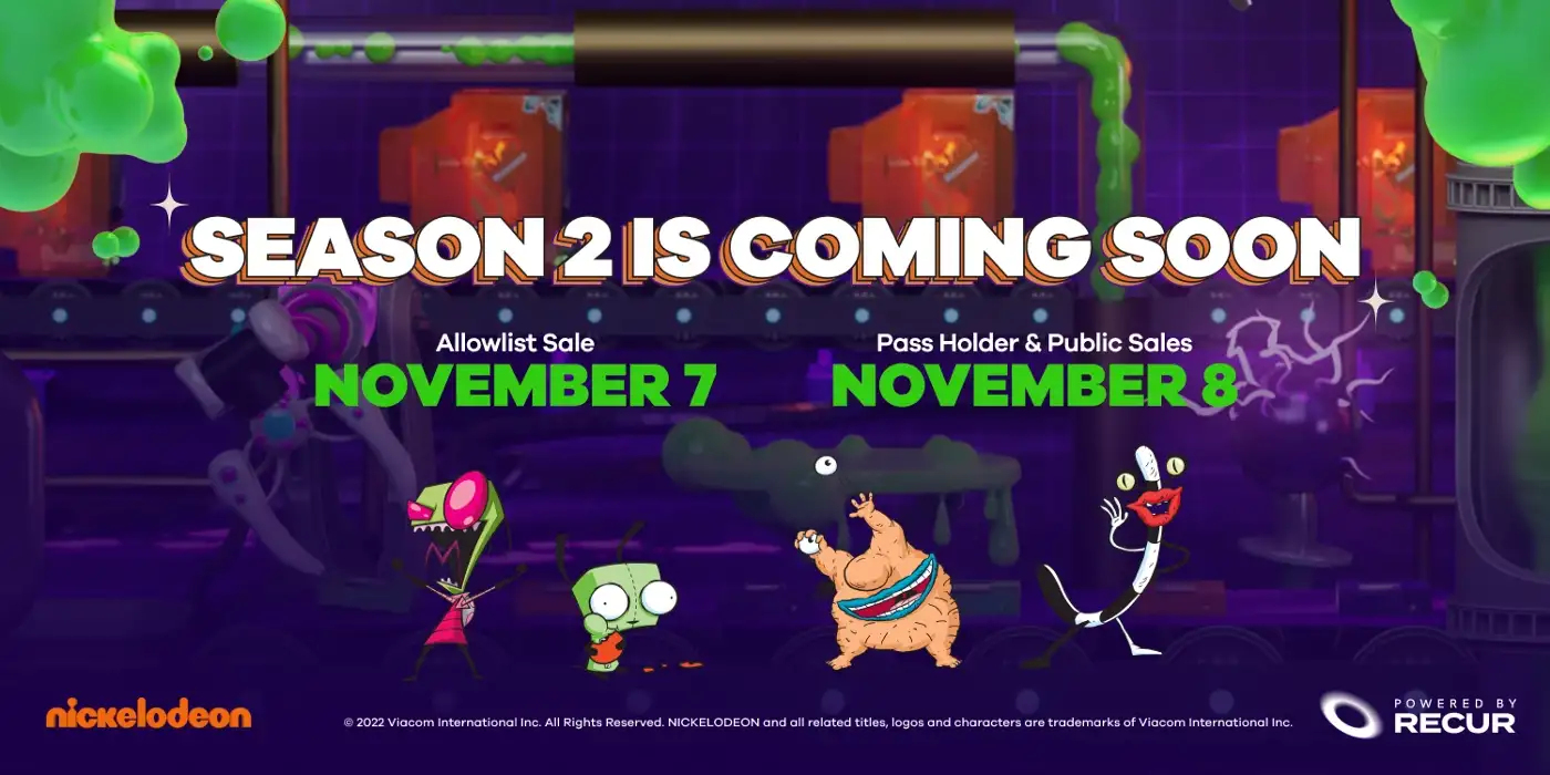 Foreman’s Log: It’s Almost Slime… Season 2 TV Packs Are En Route