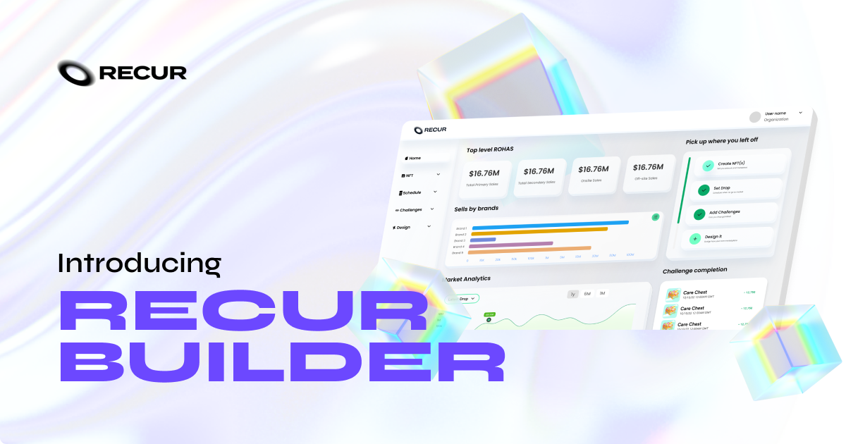 Introducing RECUR Builder