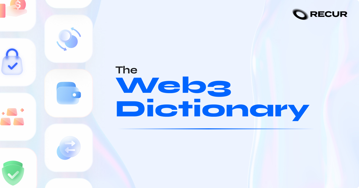 The web3 dictionary