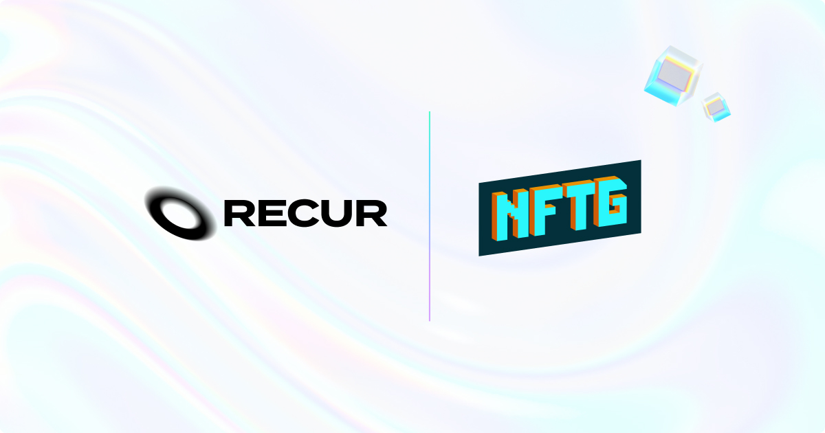 Welcoming NFTG to RECUR Builder