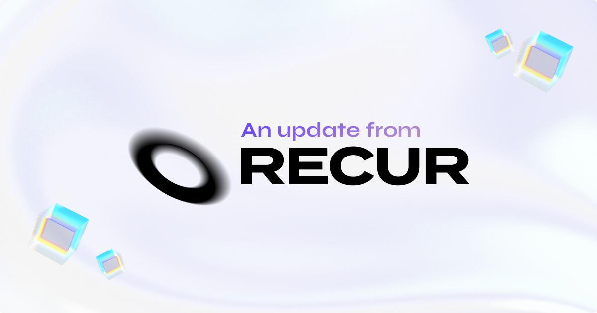 An update from RECUR