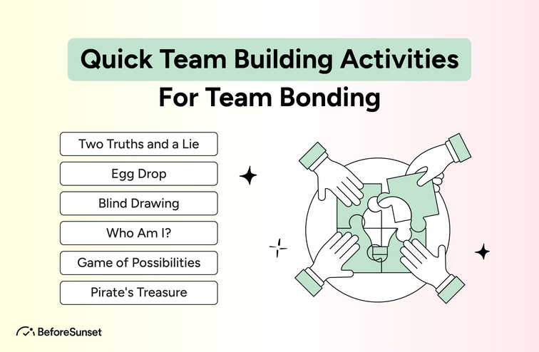 Quick Team Building Activities For Team Bonding