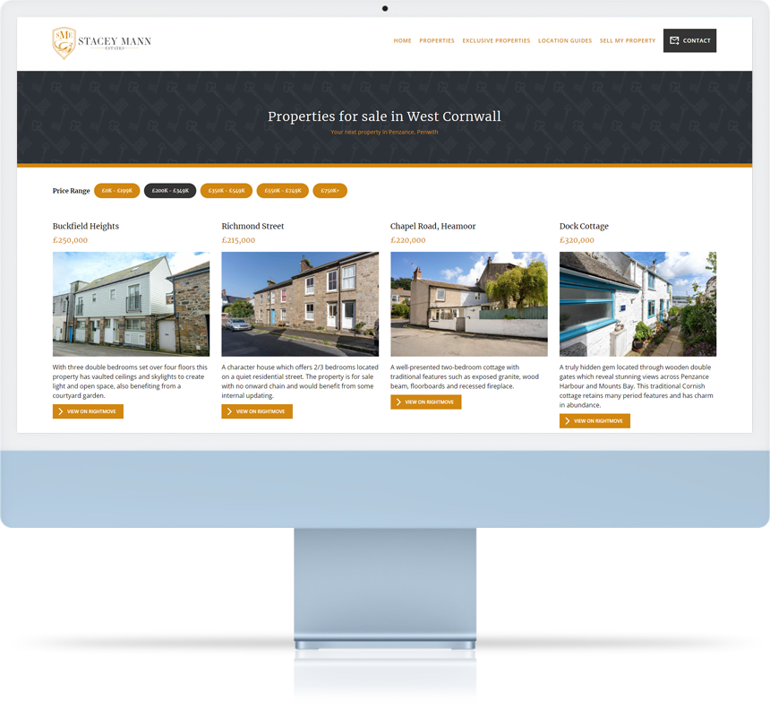 Web design Cornwall