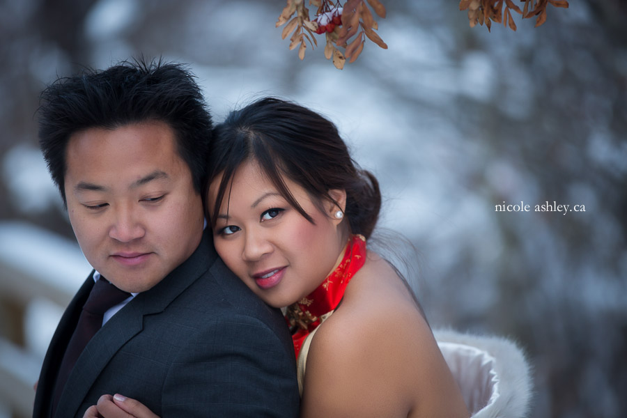 Nicole Ashley Edmonton Winter Wedding Photographer