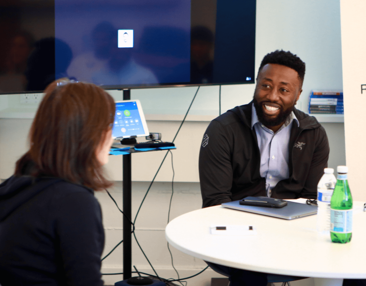 image of two robust intelligence employee