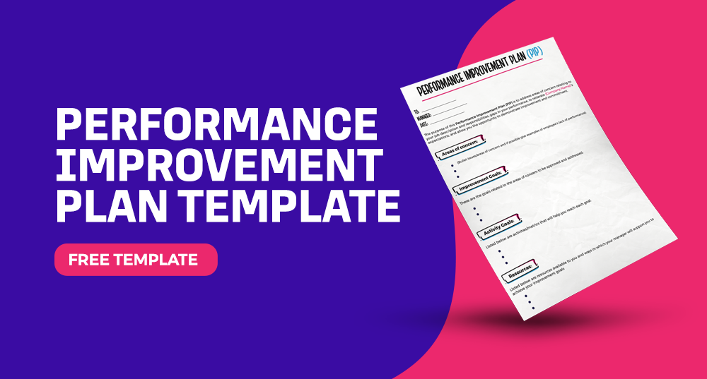 Vouris Performance Improvement Plan Template