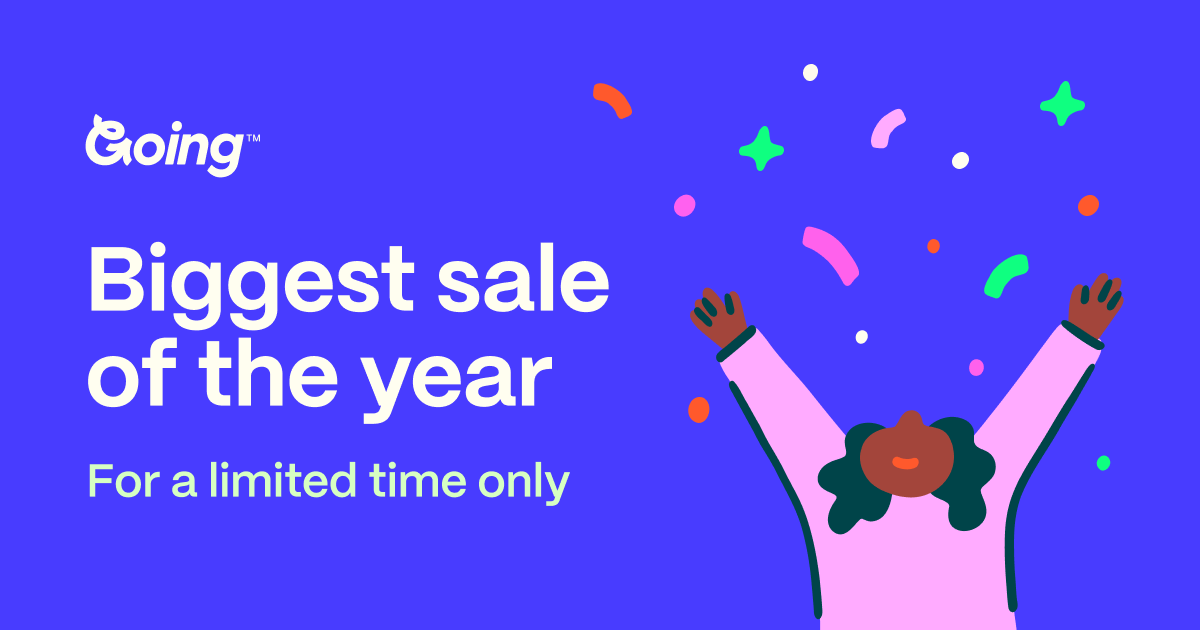Going Biggest sale of the year