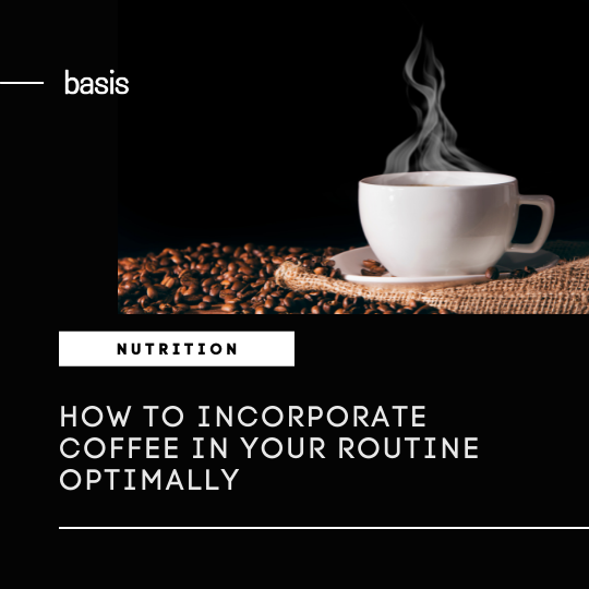 How to incorporate coffee in your daily routine | Basis Blog