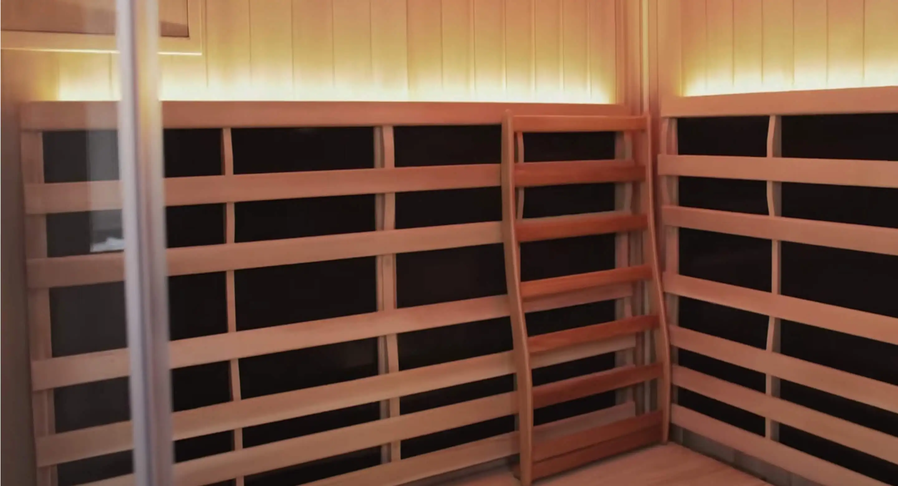 Interior of Clearlight Sanctuary Infrared Sauna
