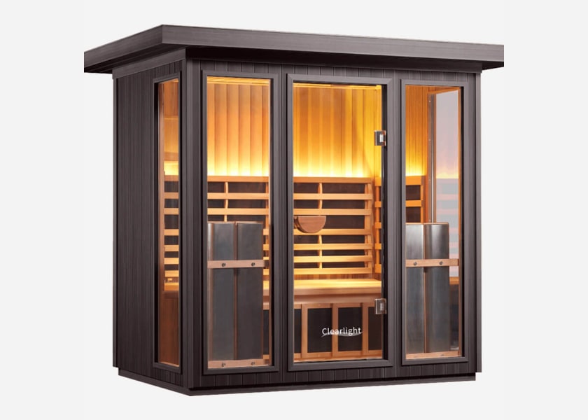 5 Person Clearlight® Sanctuary Outdoor Full Spectrum Sauna Australia