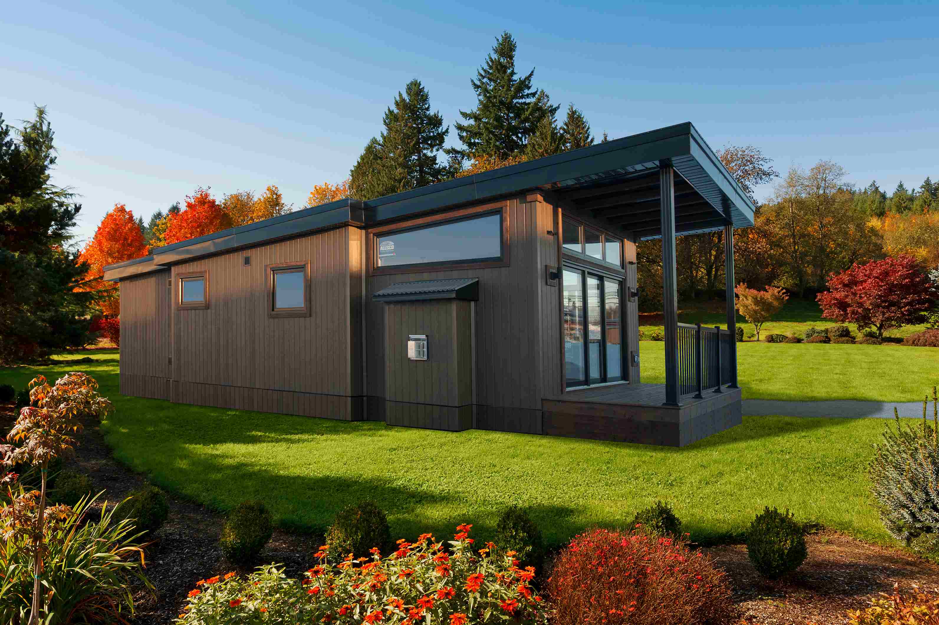 Cabine Modern Home Plan Maple Leaf Homes