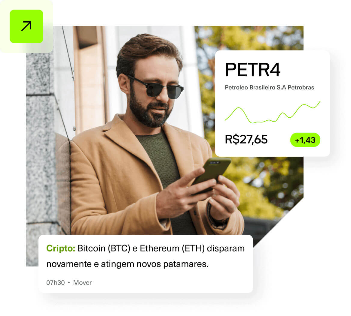 Informações confiáveis em tempo real.