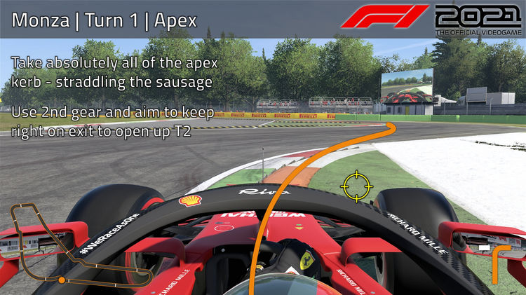 Variante Del Rettifilo Monza Track Guide | Sector 1 | F1 2021