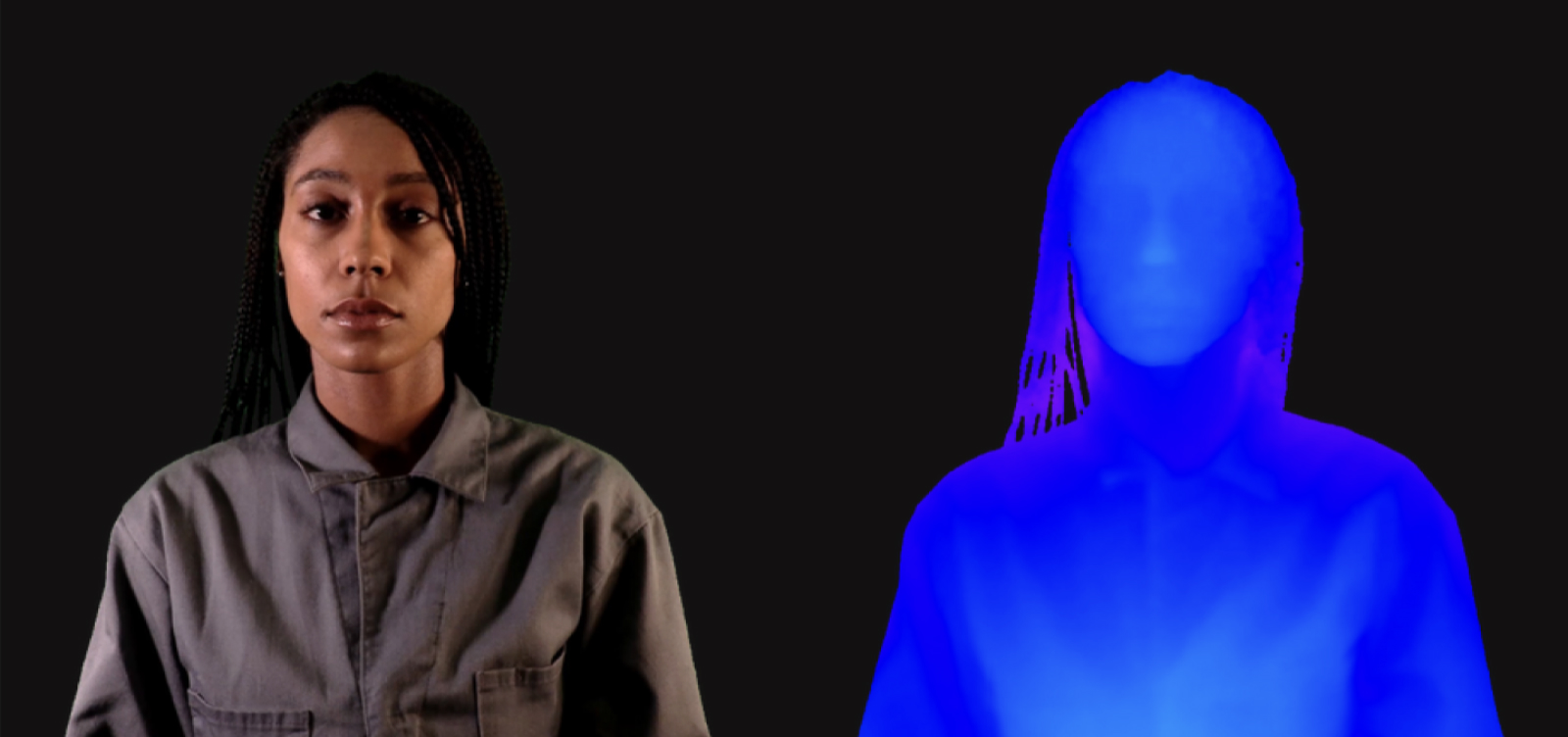 What is a depth map?