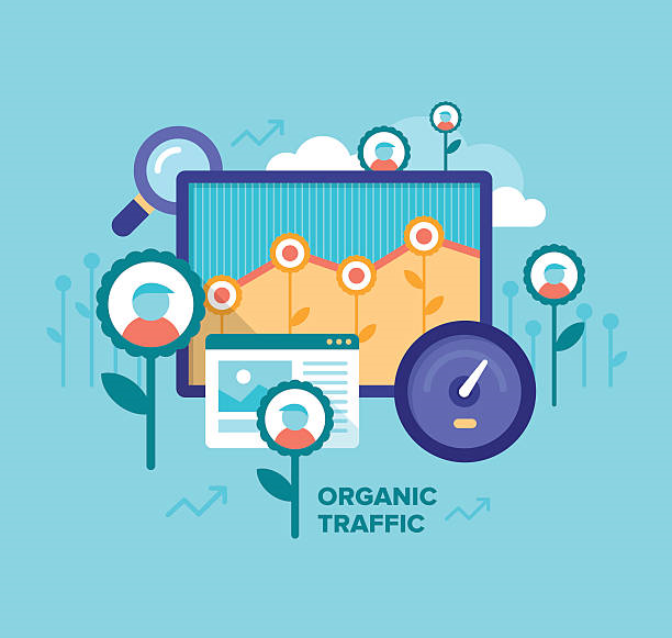 image of search traffic in animated format