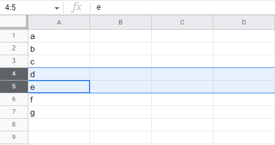 Google Sheets Insert Row Shortcut For Windows And Mac