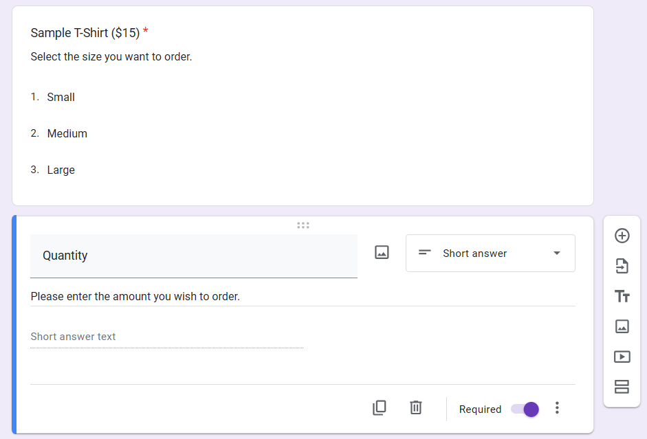 How to Create an Order Form in Google Forms (2024 Update)