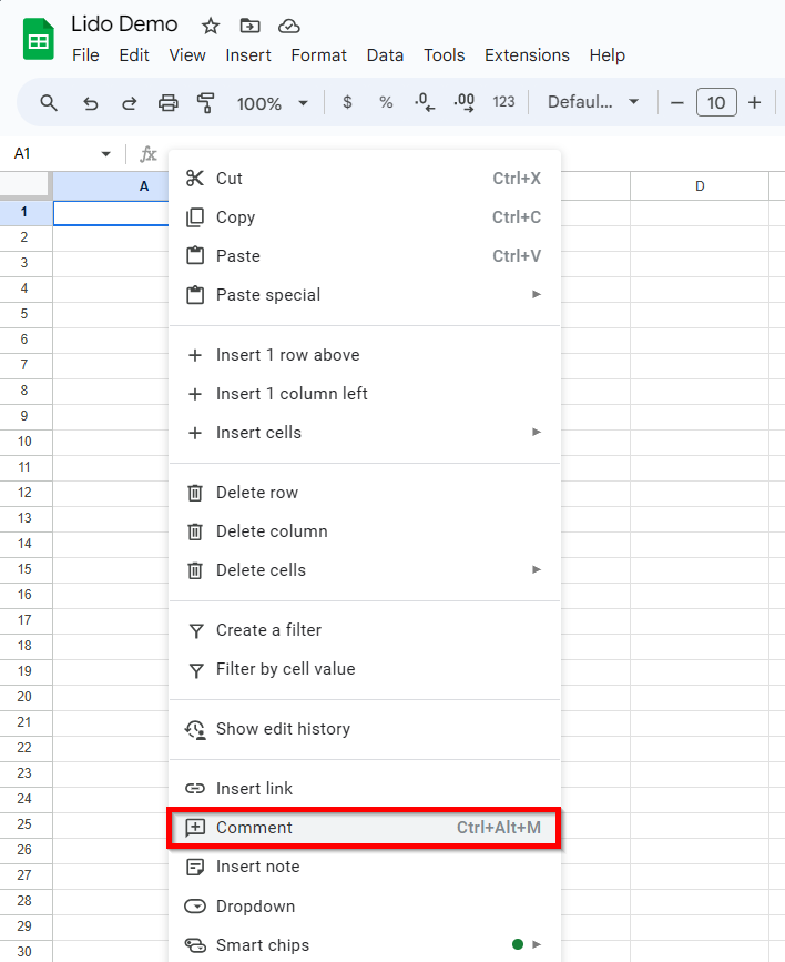 How to Add Comments in Google Sheets (Easiest Way in 2024)