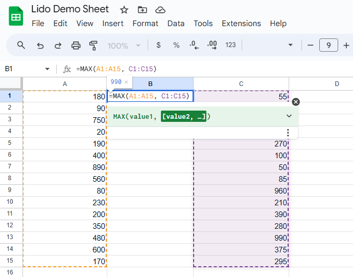 How to Find the Highest Value in Google Sheets (2024 Update)