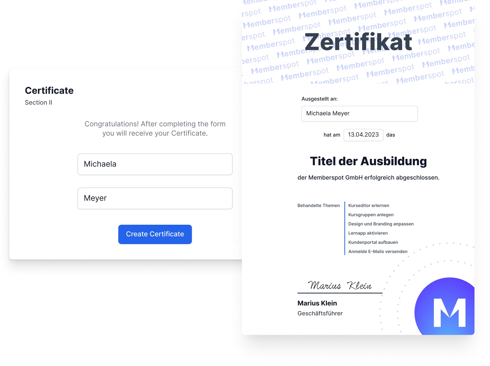 Automatisierte Zertifikate automatisierte-zertifikate