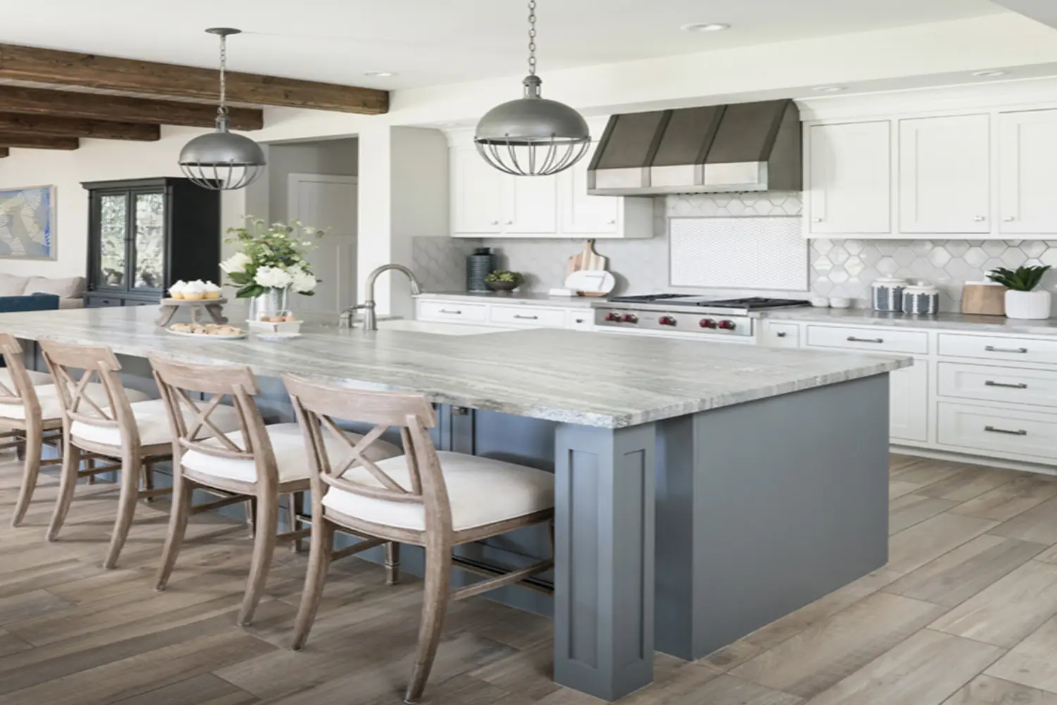 Image showcasing Luxury Kitchen Island Design: Stylish and Functional