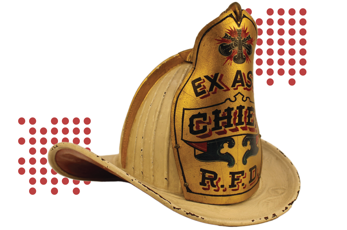 White Fire Chief Helmet