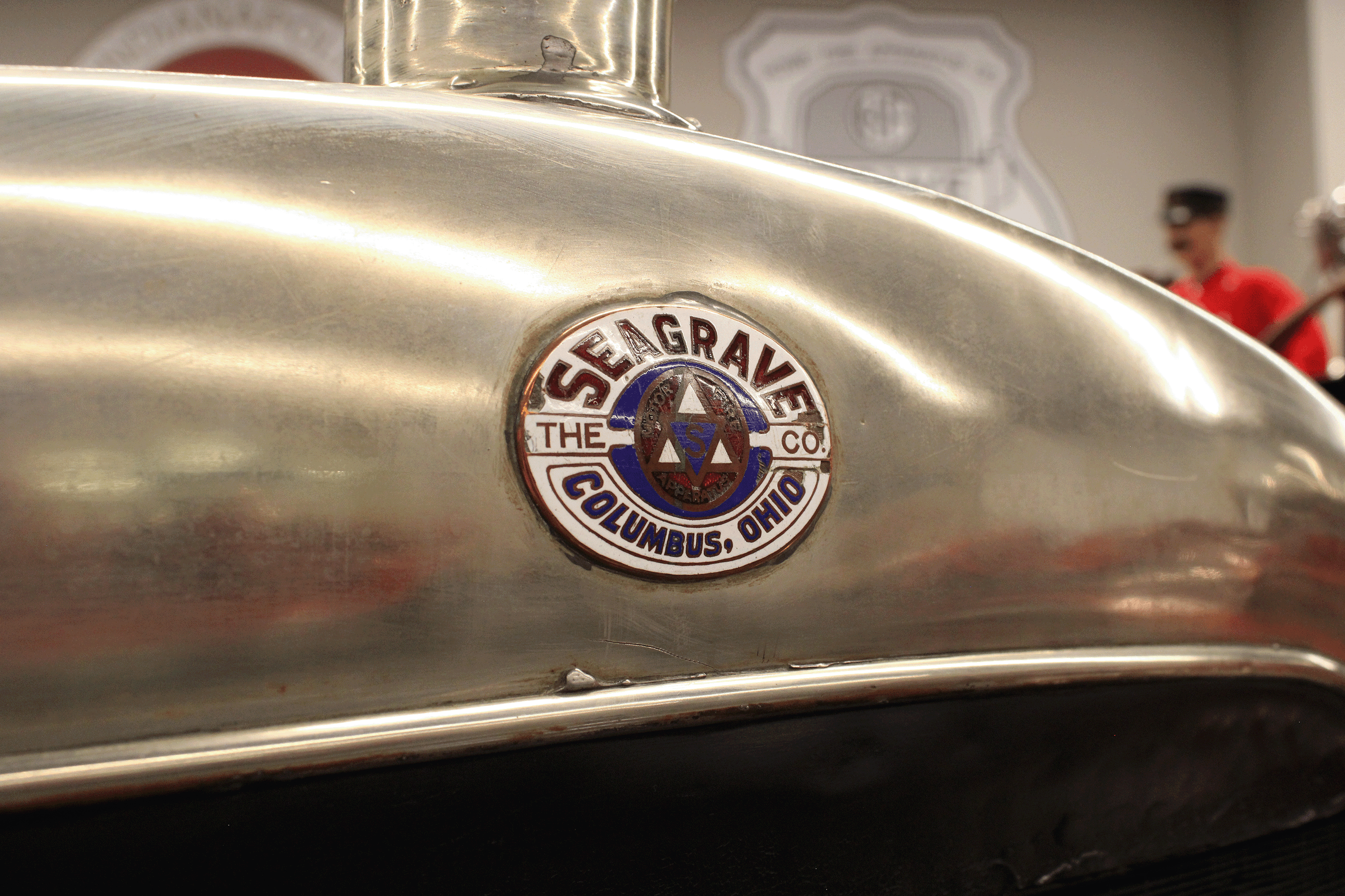Seagrave Triple Chemical Fire Engine