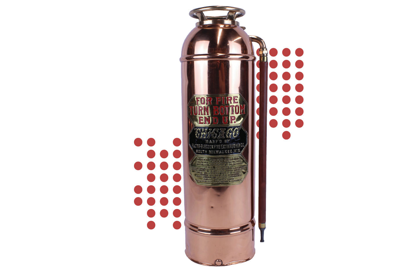 thumbnail image 2 of Vintage 1880s Chicago Fire Extinguisher Advertising Poster - Reproduction Travel Art Print - 16x20 2 of 6