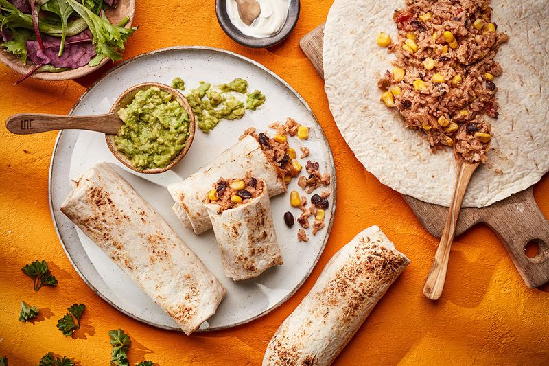Black Bean Burrito A Capsicana Recipe