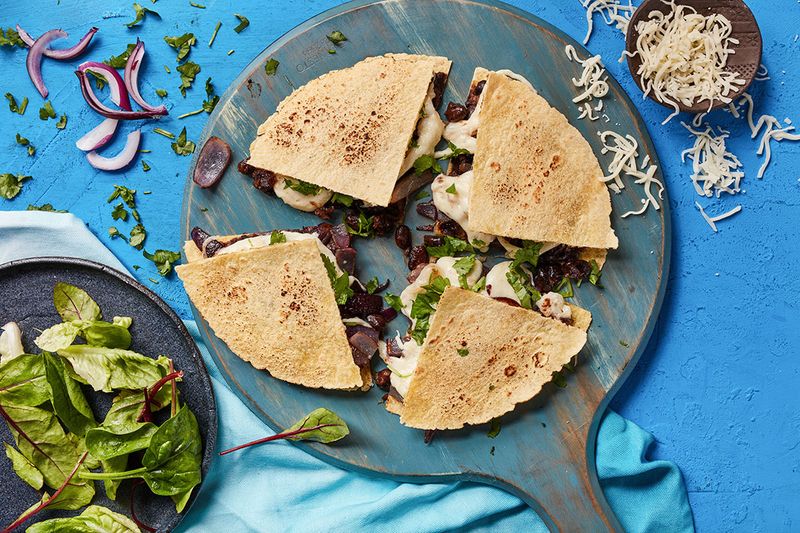 Black Bean Quesadilla A Capsicana Recipe
