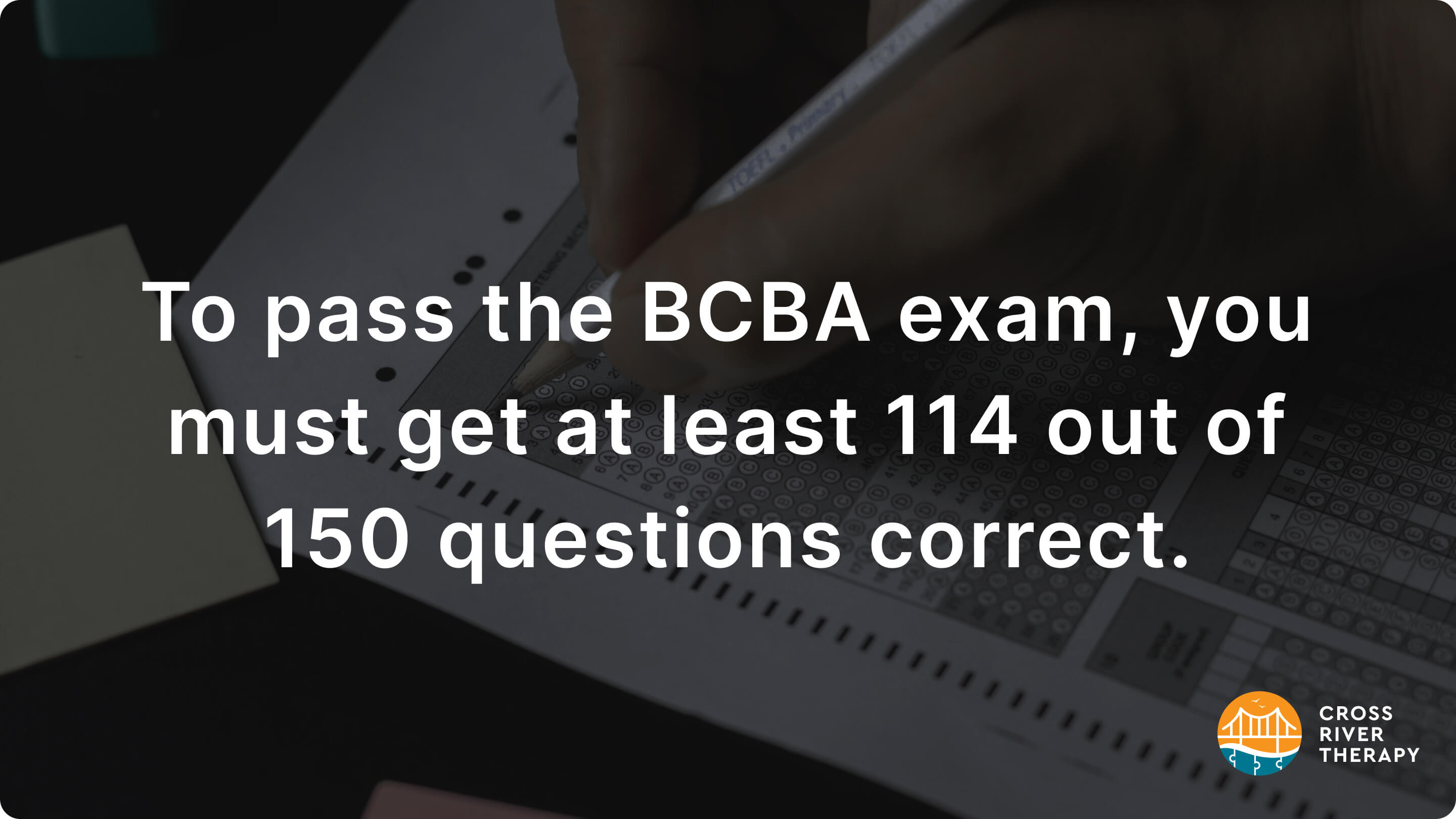 minimum passing score for bcba exam