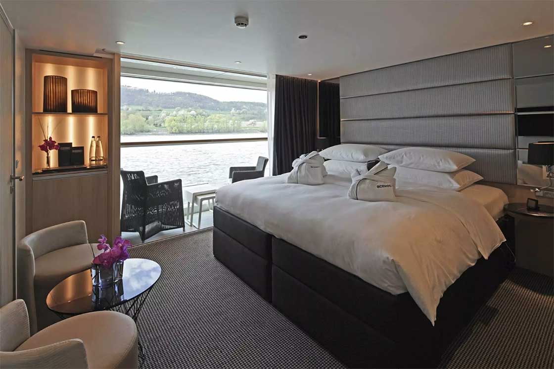 Junior Balcony Suite Scenic Amber Luxury Cruise Club