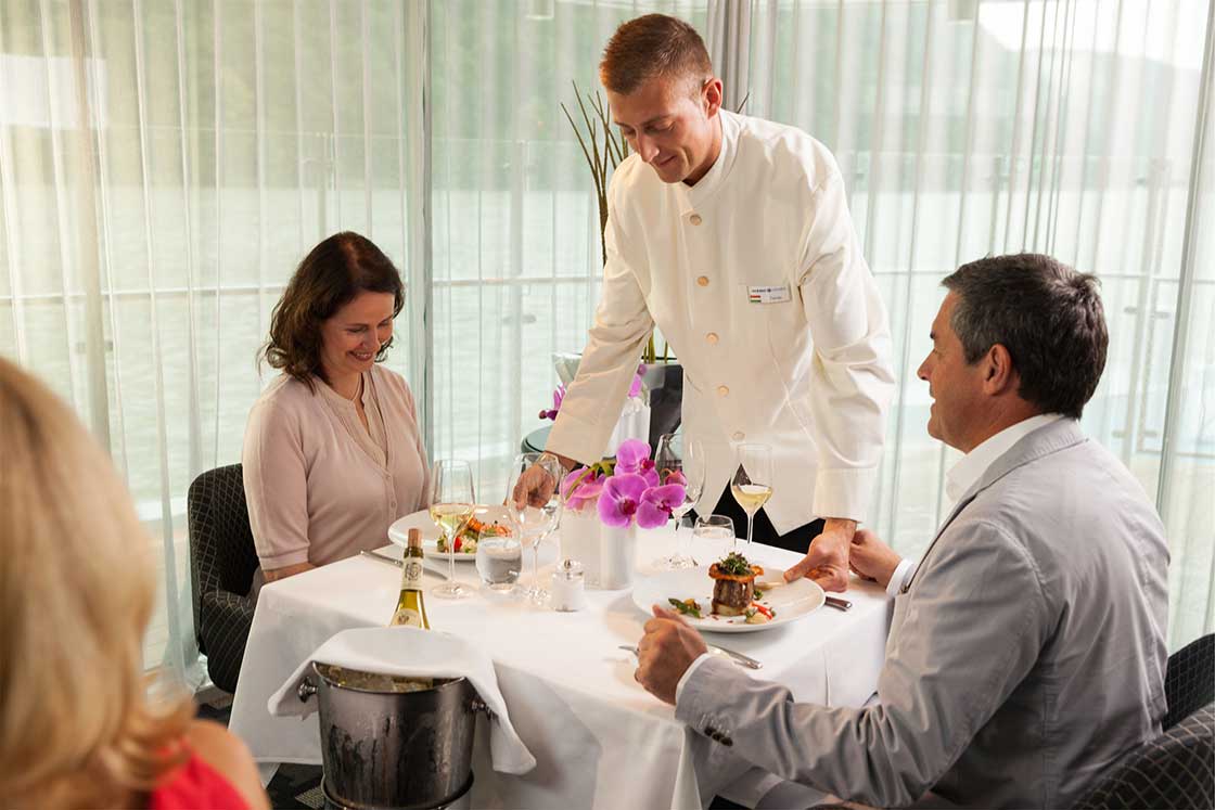 Portobellos Italian Restaurant Scenic Jade Luxury Cruise Club