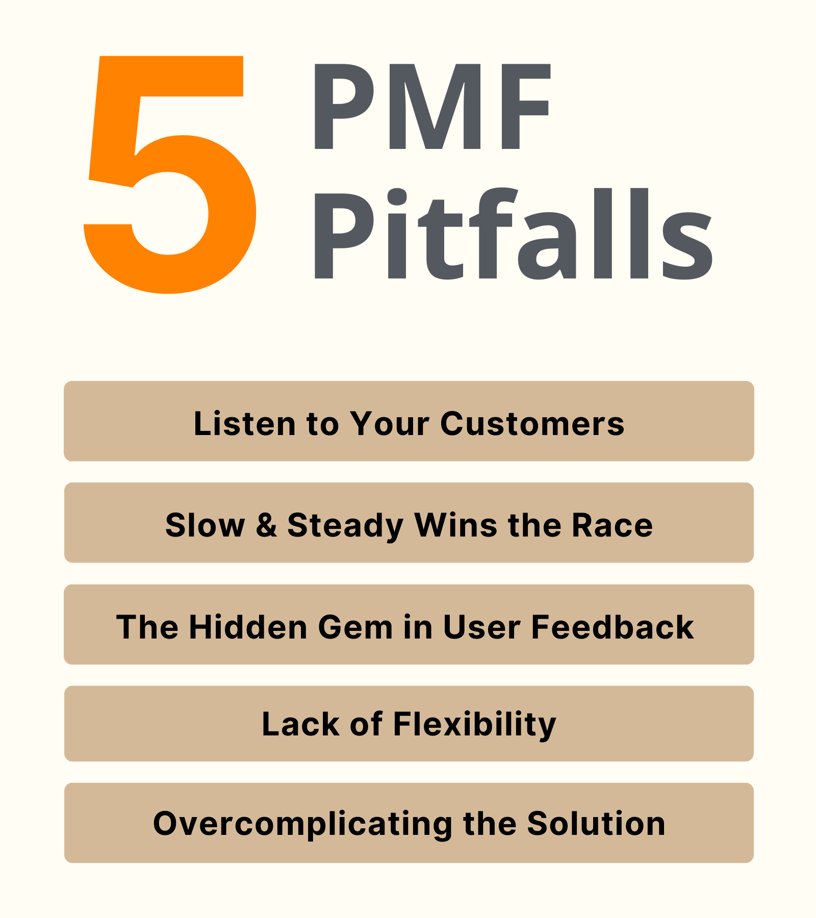 5 Common Product-Market Fit (PMF) Pitfalls and How to Avoid Them - Leadle