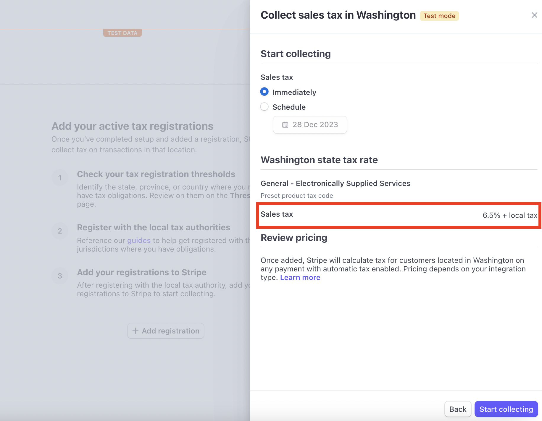 Registering for Sales Tax in Washington
