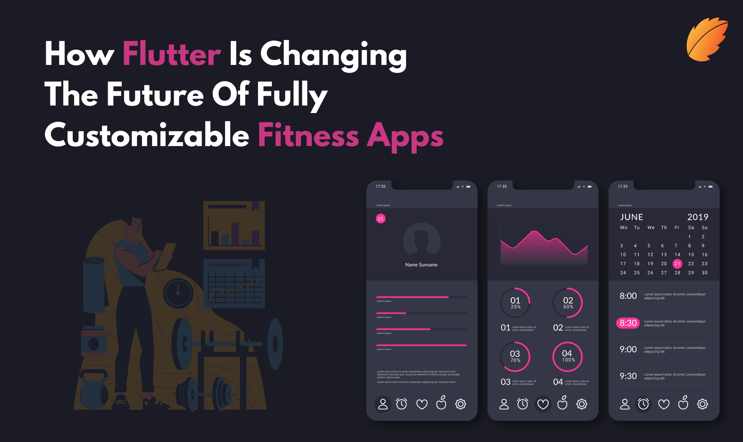 How Flutter Is Changing The Future Of Fully Customizable Fitness Apps