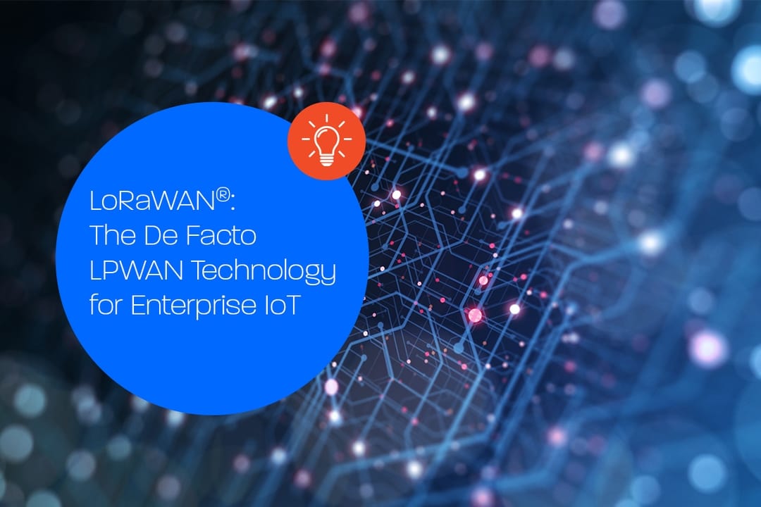 LoRaWAN: The De Facto LPWAN Technology for Enterprise IoT