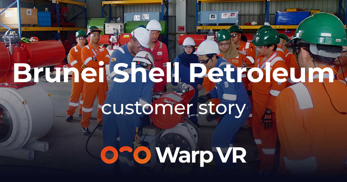How Brunei Shell Petroleum cuts training costs with immersive learning