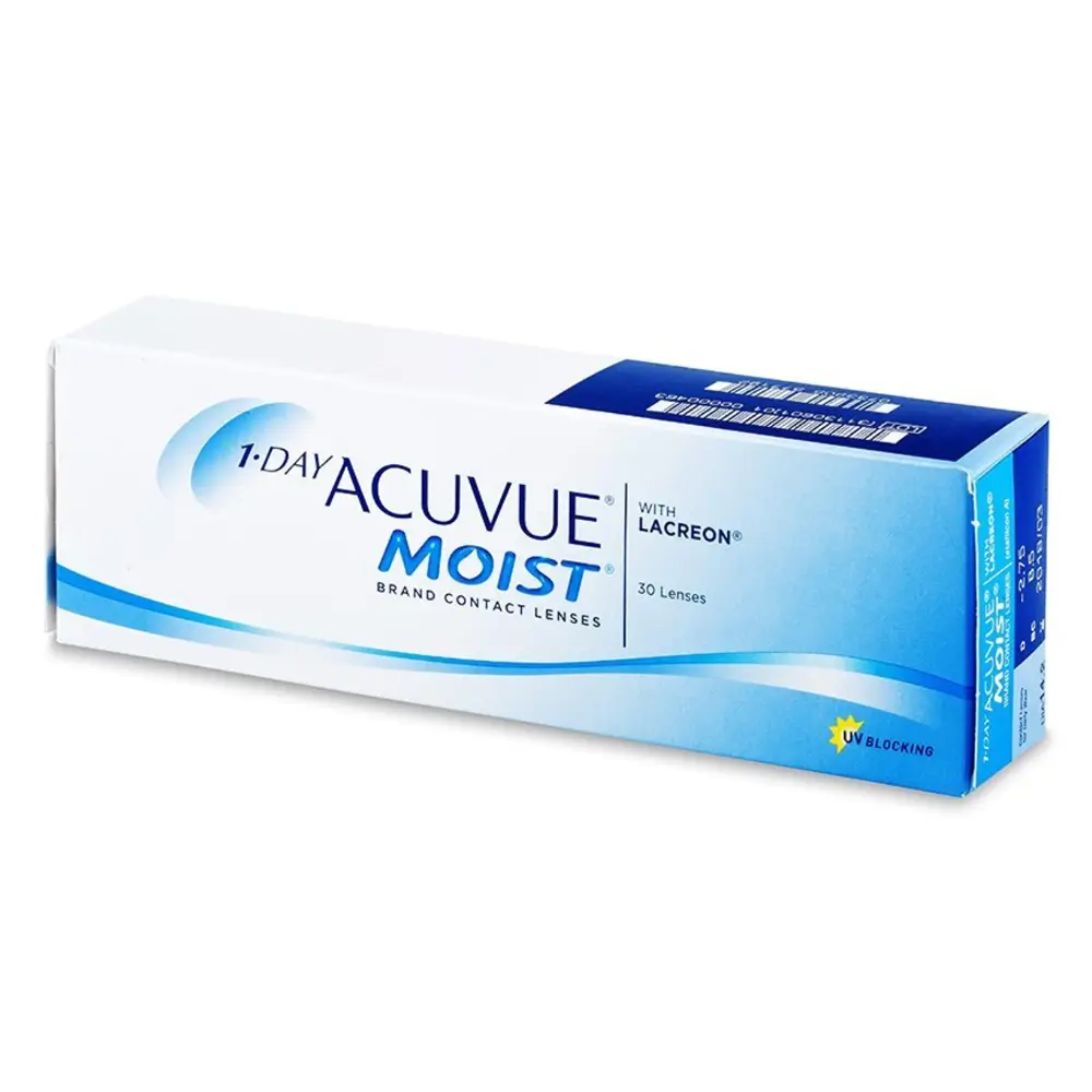 1Day Acuvue Moist Contact Lenses 35.00 per 30 pack — THE OPTICAL. CO