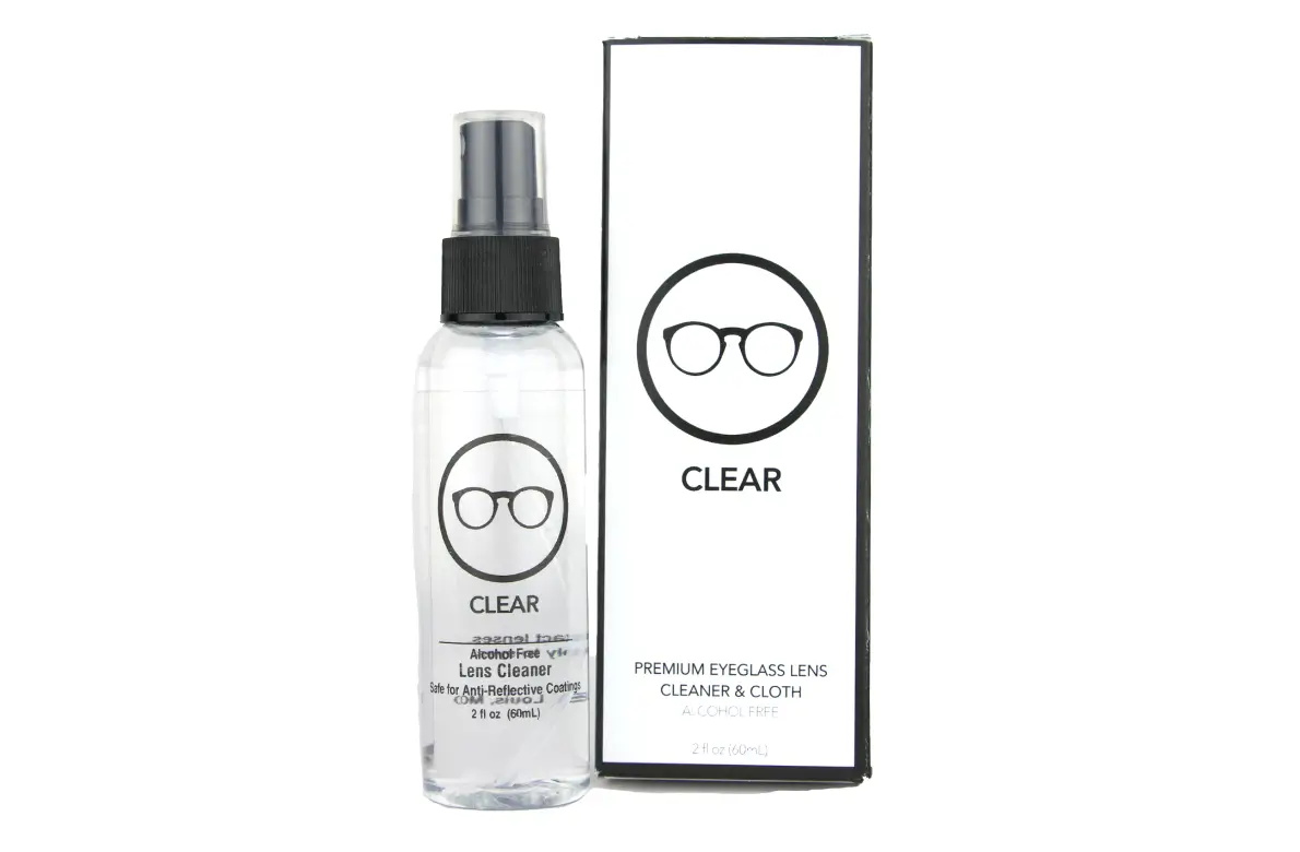 Clear Eyeglass Lens Cleaner Spray As low as 3.25 per bottle — THE