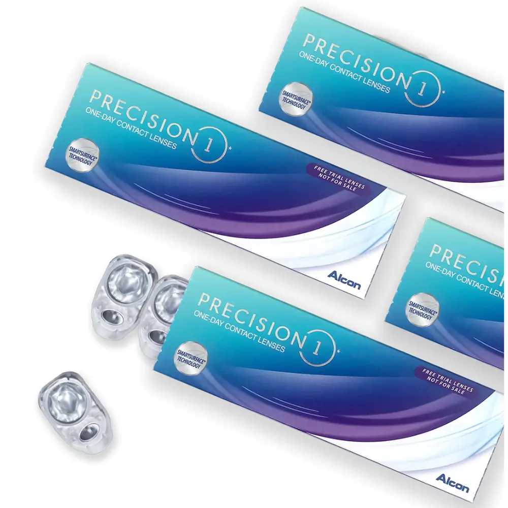 Precision 1 Contact Lenses by Alcon Convenient 30 packs — THE OPTICAL. CO