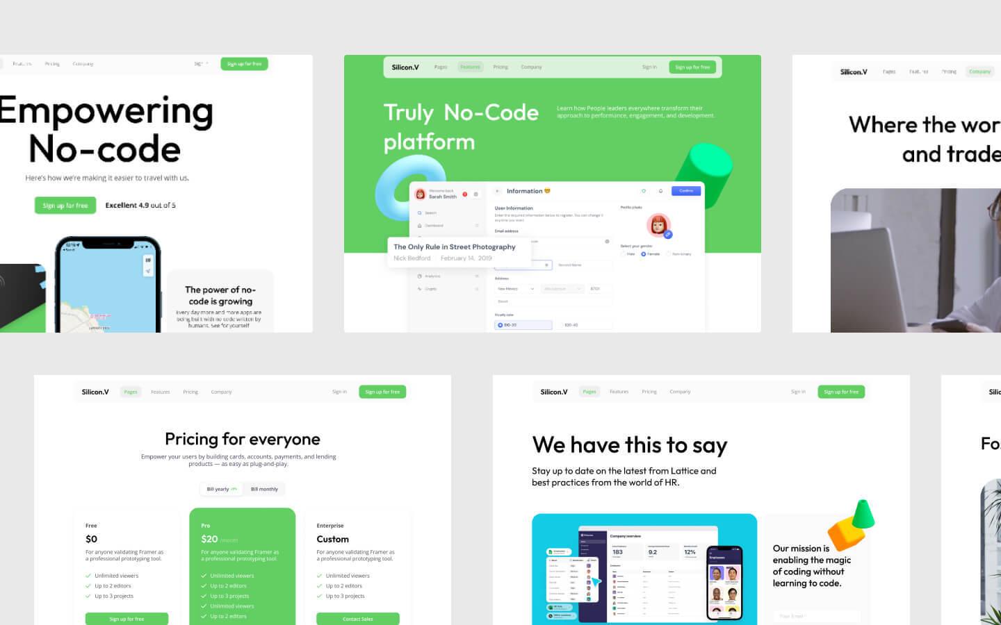 Silicon.V - App Webflow Template | Wedoflow