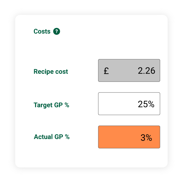 recipe profit calculator software
