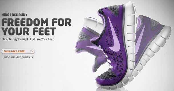 nike free run ad