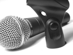 market research interviews microphone