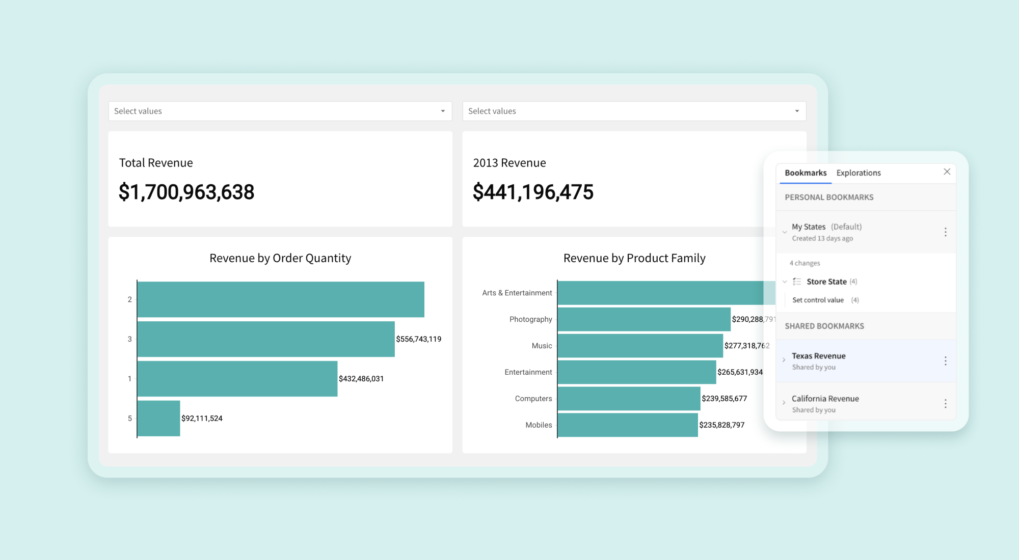 Introducing bookmarks personal changes on shared docs sigma computing