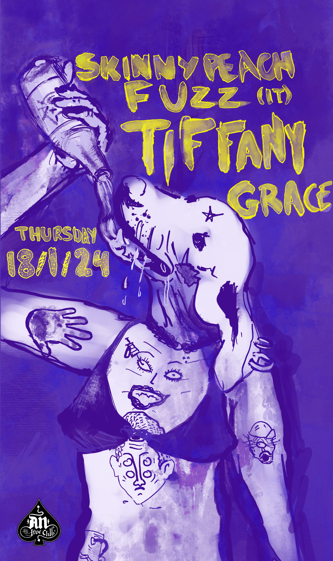 SKINNY PEACHFUZZ (IT) | Special guest: TIFFANY / GRACE 