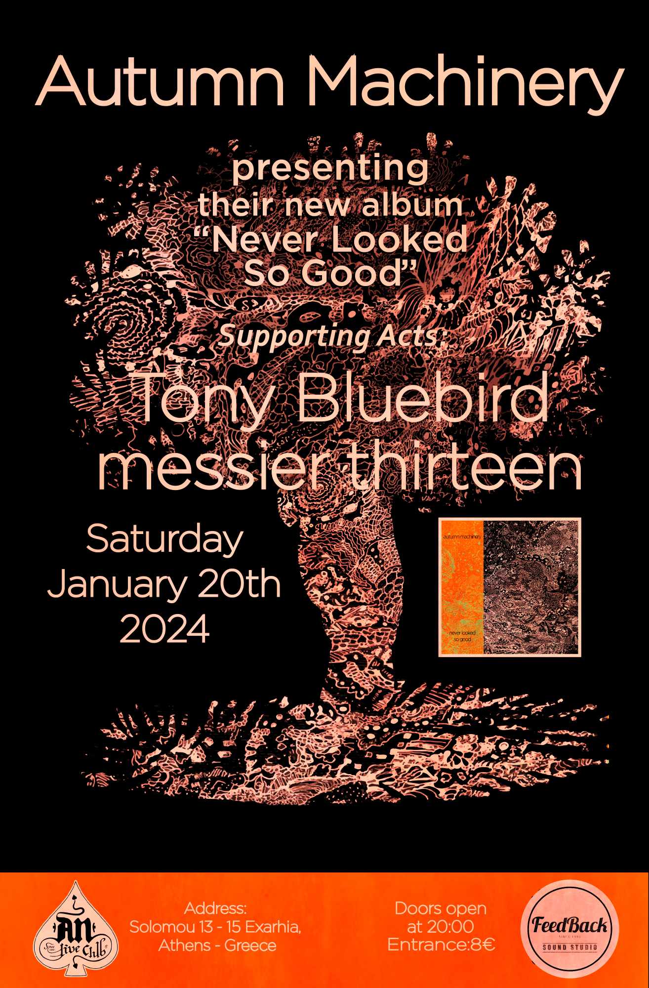 AUTUMN MACHINERY - TONY BLUEBIRD - MESSIER 13