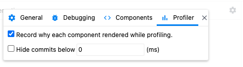 Record reason of rendering option