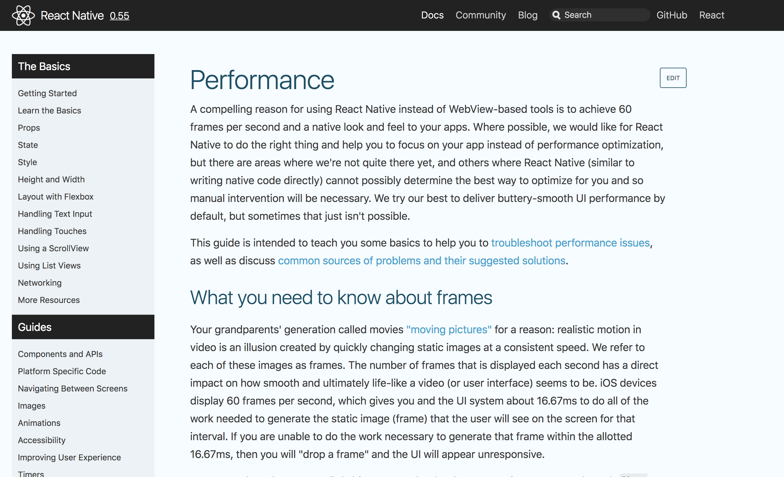 bam tech react native redux